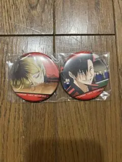 劇場版 ハイキュー!! ゴミ捨て場の決戦 場面写缶バッジ 黒尾鉄朗&孤爪研磨