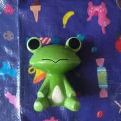 どこでもいっしょ ポケットワールド リッキー カエルフィギュア 置物