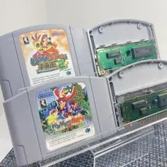 【フルメンテナンス】ニンテンドー64 バンジョーとカズーイの大冒険1.2 セット