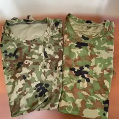 迷彩柄 Tシャツ Lサイズ SENJIN 、2枚セット