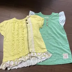 120サイズ2枚セット youpi! lapoche 半袖 夏