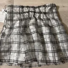 GRL チェック柄ミニスカート Lサイズ