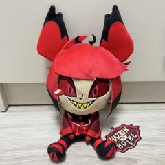 ハズビン ホテルへようこそ ラウンドワン限定　おすわりぬいぐるみ アラスター