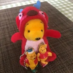 くまのプーさん　キーホルダーセット