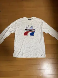 HYSTERIC GLAMOUR 長袖Tシャツ ホワイト L - メルカリ
