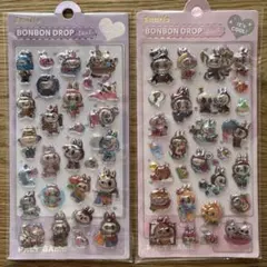 ラブブ　硬い　ボンボンドロップ　シール　2枚