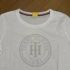 【新品未使用S】TOMMY HILFIGER ロゴ 半袖Tシャツ ホワイトのサムネイル