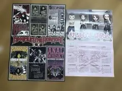 マキシマムザホルモン　2012 2013 カレンダー　2枚　A1・B2 ポスターのサムネイル