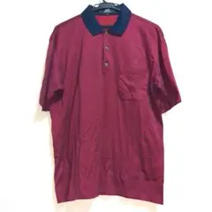 dunhill ダンヒルゴルフシャツ メンズL赤