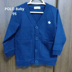 POLO Baby カーディガン 95 ネイビー