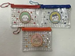 【新商品】ちいかわ ミニメッシュポーチ2 ハチワレ　うさぎ　キャンドゥ