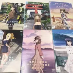 青春ブタ野郎はバニーガール先輩の夢をみない　レンタル落ち　ＤＶＤ　全６巻セット 青春ブタ野郎はバニーガール先輩の夢を見ない 1 DVD 完全生産限定版