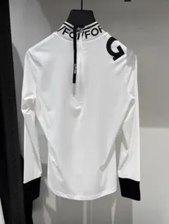 【最終値下】サウスケープ　レディースゴルフ長袖●袖メッシュ　インナー白 新品】サウスケープ レディースゴルフ長袖○袖メッシュ インナー白