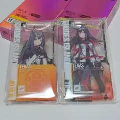 アークナイツ 通行認証 テキサス 昇進前/昇進後セット