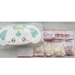 一番くじ ぷちきゅあ ラストワン賞 おおきなフェイスポーチ他10点SET