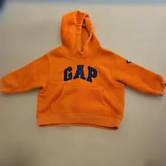 GAP フード付きトレーナー オレンジ