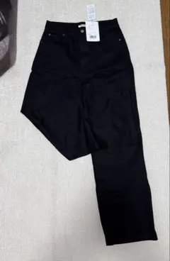 【試着のみ タグ付き】classicalelf ハイウエストルーズデニム