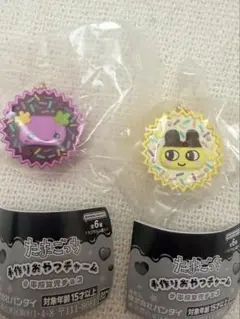 たまごっち 手作りおやつチャーム 平成女児チョコ まめっち　ふらわっち