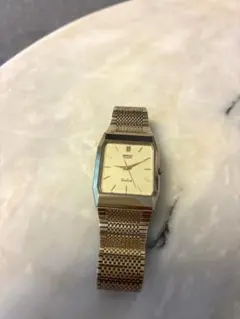 SEIKO Dolce クォーツ セイコー メンズ腕時計 ゴールド新品電池交換済