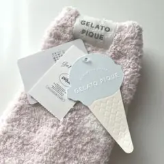 GELATO PIQUE ピンク フリース ソックス
