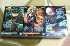 ヒロアカ　劇場版　ワールドヒーローズミッション　フィギュア　3種セット