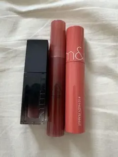 Dinto、3CE、ロムアンド リップグロス 3本セット