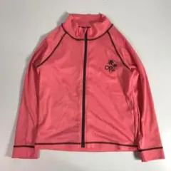 子供服 140㎝ オーシャンパシフィック ラッシュガード ピンク F1A425