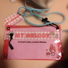 新品　MY MELODY ポた2way クリアショルダー