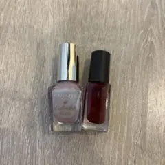 CANMAKE ネイルホリック ネイルカラー パールパープル レッド セット