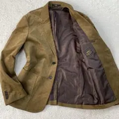 【美品・希少XL】vital ストレッチコーデュロイジャケット カーキ