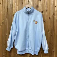 トムとジェリー 刺繍ジャージ ブルー