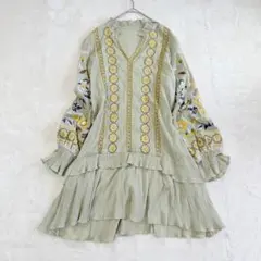 土日限定【美品】グレースコンチネンタル スカーフコンビニット