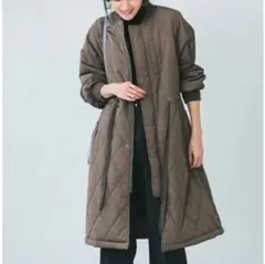 ブージュルード Bou Jeloud キルティングロングコート