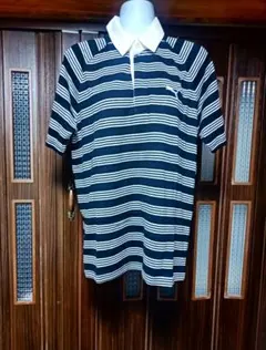 新品タグ付き PUMA ストライプポロシャツ Mサイズ