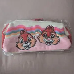 【新品未使用】チップとデール がま口ポーチ スケーター skater