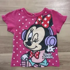 半袖Tシャツ　80cm　ミニーマウス　ディズニー