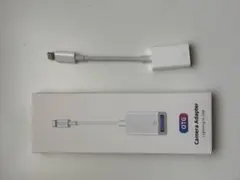 iPhone USBカメラアダプタUSB変換アダプタ OTGケーブル