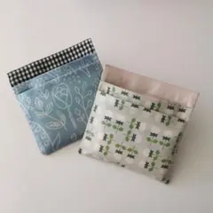 移動ポケット フタなし 2点セット　訳あり