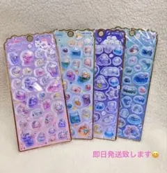 【正規品】　メロウアクアリウム　ウォーターシール　シマエナガ　もぐにゃん　まとめ