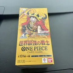 ONE PIECEカードゲーム 世界最強の戦士 未開封BOX テープ・プロモ付