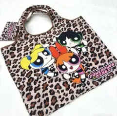 新品　パワーパフガールズ エコバッグ ヒョウ柄