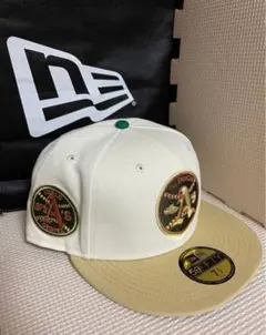 新品　ニューエラ　59FIFTY　海外別注　オークランド・アスレチックス　完売品