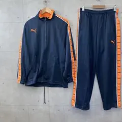 PUMA プーマ ジャージ上下 セットアップ メンズ Y2K 廃番 L 紺
