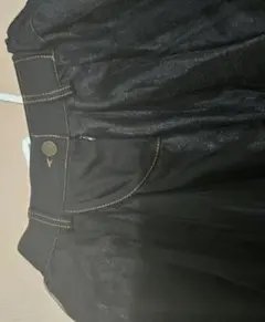 チュールステンBLACKロングスカートのサムネイル
