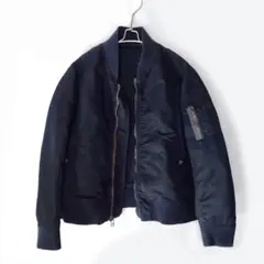 美品 ジャーナルスタンダード✨MA-1ナイロンジャケット ゴールドジッパー日本製