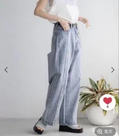 LOWRYSFARM デニム Sサイズのサムネイル