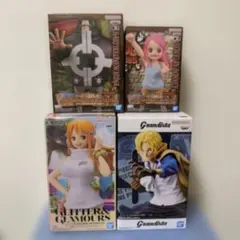 ワンピース Grandista サボ&DXF くま&ボニー（幼少期）&ナミ