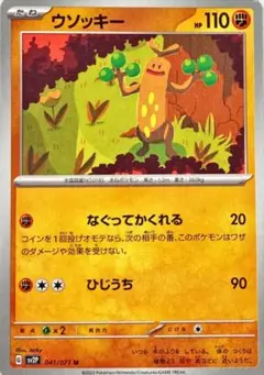 【ポケモンカード　ウソッキー】