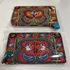 エスニック刺繍 長財布 2点セット　タイ土産のサムネイル
