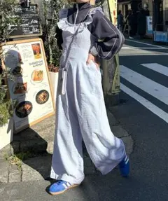 Alley by w closet ギンガムチェックフリルサロペット Fサイズのサムネイル